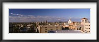 Framed USA, Arizona, Phoenix, Aerial view of the buildings