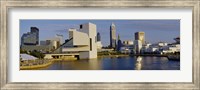 Framed Buildings In A City, Cleveland, Ohio