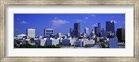 Framed Atlanta, Georgia (bright blue sky)