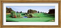 Framed Pond at a golf course, Baltimore Country Club, Baltimore, Maryland, USA