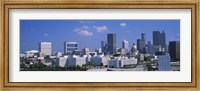 Framed View of skyscrapers in Atlanta on a sunny day, Georgia, USA