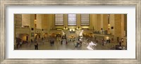 Framed Group of people in a subway station, Grand Central Station, Manhattan, New York City, New York State, USA