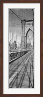 Framed Brooklyn Bridge Manhattan New York City NY USA