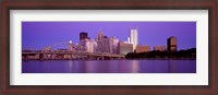 Framed Allegheny River Pittsburgh PA