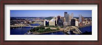 Framed Pittsburgh Skyline