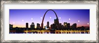 Framed Skyline St Louis Missouri USA