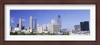 Framed Downtown Atlanta, Georgia, USA
