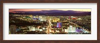 Framed Strip, Las Vegas Nevada, USA