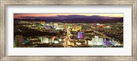 Framed Strip, Las Vegas Nevada, USA