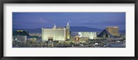 Framed Dusk The Strip Las Vegas NV