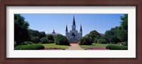 Framed St Louis Cathedral Jackson Square New Orleans LA USA