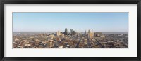 Framed Aerial view of a cityscape, Kansas City, Missouri, USA