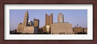 Framed Buildings in a city, Columbus, Franklin County, Ohio, USA