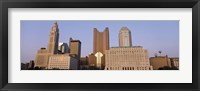 Framed Buildings in a city, Columbus, Franklin County, Ohio, USA