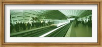 Framed Metro Station Washington DC USA