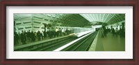 Framed Metro Station Washington DC USA