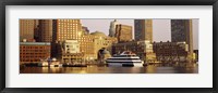 Framed Buildings at the waterfront, Boston, Massachusetts