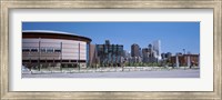 Framed USA, Colorado, Denver, skyline
