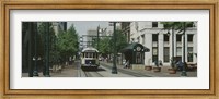 Framed Main Street Trolley Court Square Memphis TN