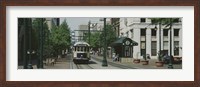 Framed Main Street Trolley Court Square Memphis TN