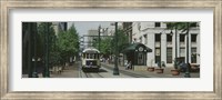 Framed Main Street Trolley Court Square Memphis TN