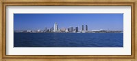 Framed Skyscrapers in a city, San Diego, California