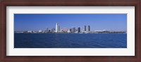 Framed Skyscrapers in a city, San Diego, California