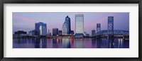 Framed Skyscrapers On The Waterfront, St. John's River, Jacksonville, Florida, USA