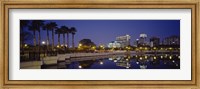 Framed Orlando waterfront, Florida