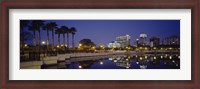 Framed Orlando waterfront, Florida