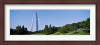 Framed Gateway Arch, St Louis MO