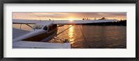 Framed Sea plane, Lake Spenard, Anchorage, Alaska