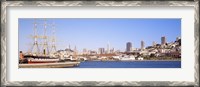 Framed San Francisco and Harbor