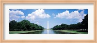 Framed Washington Monument Washington DC
