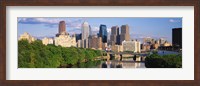 Framed Philadelphia PA in the Day