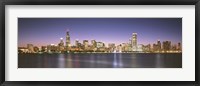 Framed Buildings at the waterfront, Chicago, Illinois