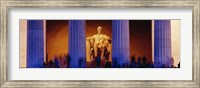 Framed Lincoln Memorial, Washington DC, District Of Columbia, USA