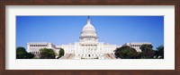 Framed US Capitol, Washington DC, District Of Columbia, USA