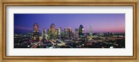 Framed Night, Dallas, Texas, USA