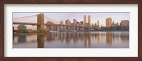 Framed Brooklyn Bridge Manhattan New York City NY