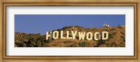 Framed Hollywood Sign Los Angeles CA