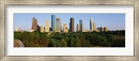 Framed Downtown Houston