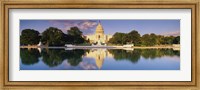 Framed US Capitol Reflecting, Washington DC