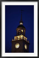 Framed Independence Hall Tower Philadelphia PA