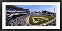 Framed High angle view of a baseball stadium, U.S. Cellular Field, Chicago, Cook County, Illinois, USA