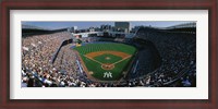 Framed High angle view of a baseball stadium, Yankee Stadium, New York City, New York State, USA