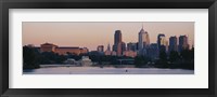 Framed Buildings on the waterfront, Philadelphia, Pennsylvania, USA