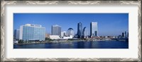 Framed Buildings at the waterfront, St. John's River, Jacksonville, Florida, USA