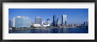 Framed Buildings at the waterfront, St. John's River, Jacksonville, Florida, USA