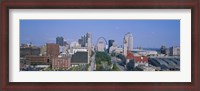 Framed High Angle View Of A City, St Louis, Missouri, USA